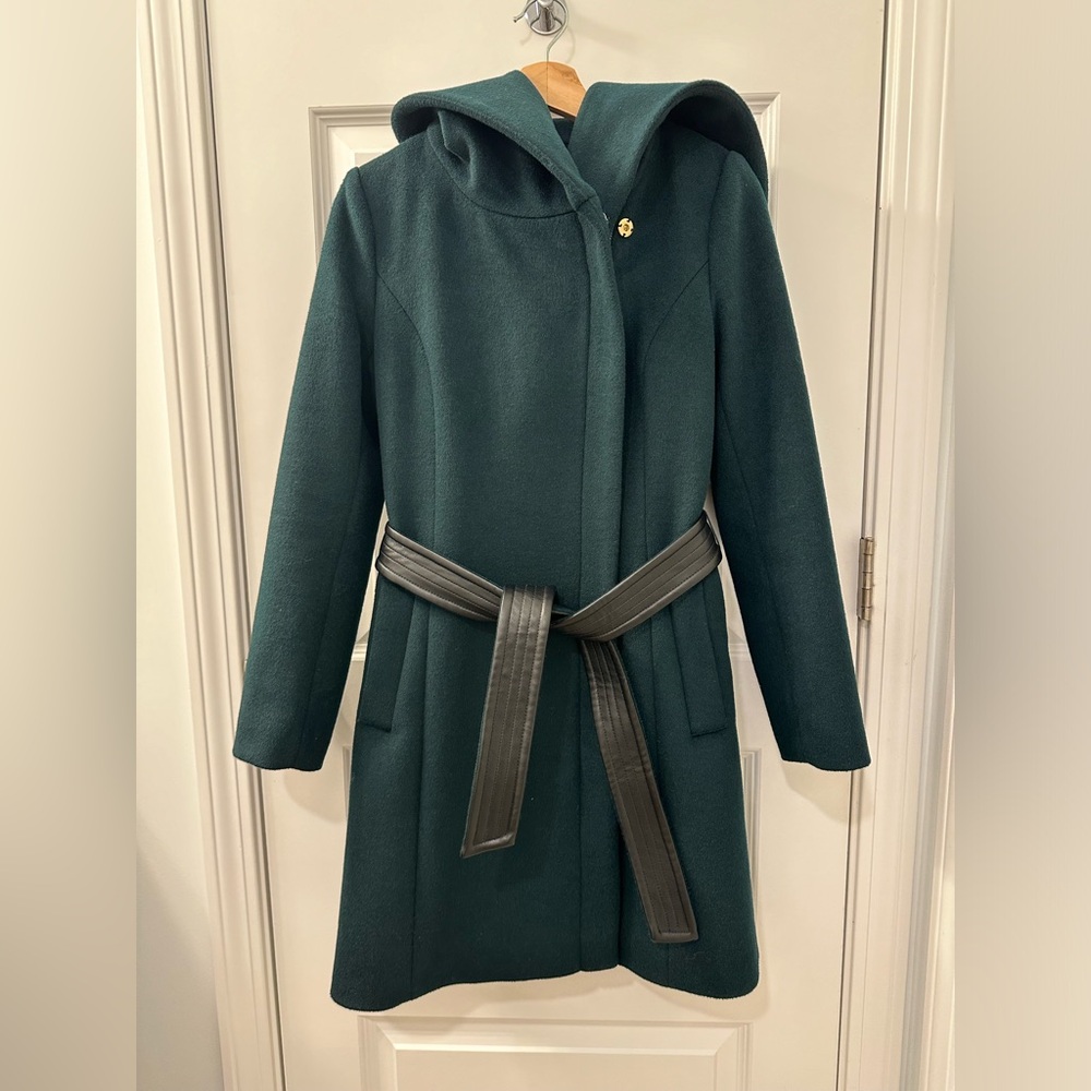 Cole Haan wool blend coat